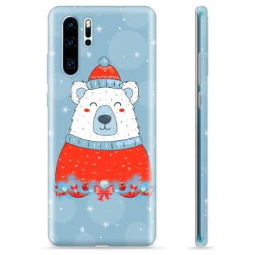 Custodia in TPU per Huawei P30 Pro - Orso di Natale