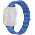 Cinturino in nylon con chiusura in velcro per Huawei Watch Fit 3 - Blu