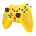 IPEGA PG-SW020 Controller di gioco wireless Bluetooth con vibrazione a sei assi a doppio motore per Nintendo Switch/PS3/Android/PC - giallo