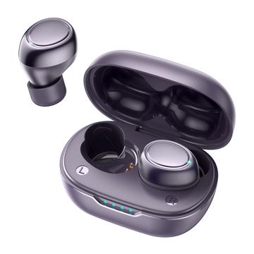 JOYROOM DB1 TWS Earbuds Cuffie Bluetooth In-Ear Mini Wireless con custodia di ricarica - Viola