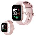 Joyroom JR-FT5 Plus Smartwatch - Schermo da 1.96", orologio sportivo con risposta alle chiamate - Oro rosa