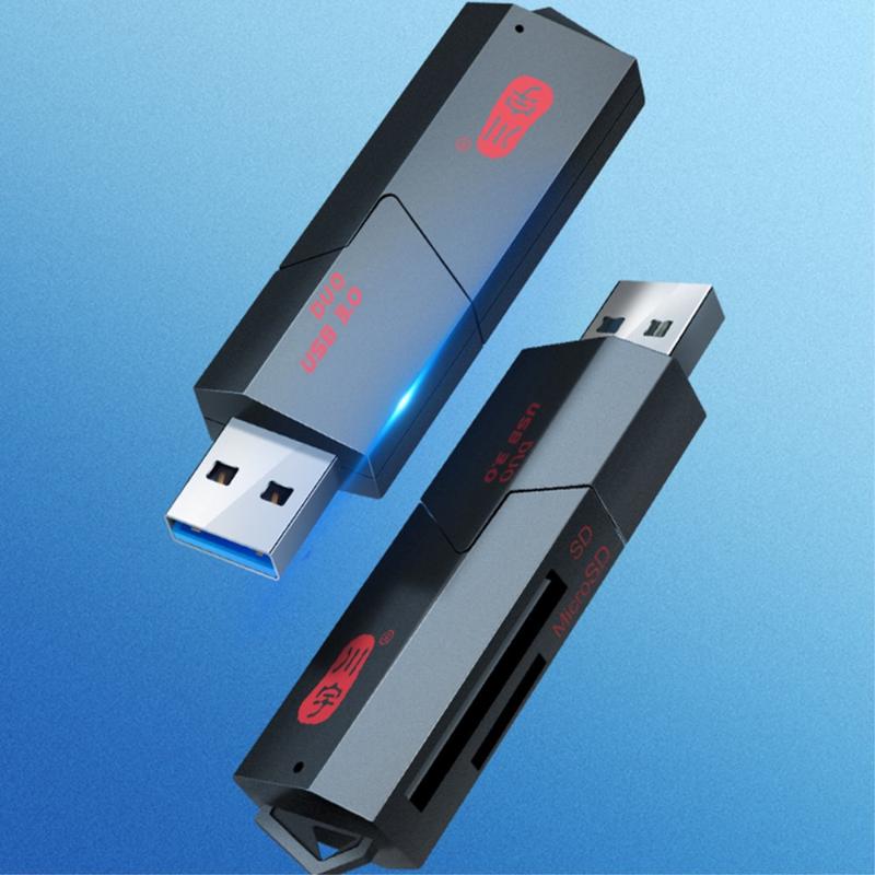 Lettore Di Schede SD/TF, Alta Velocità Adattatore USB C 3.0 a Sd