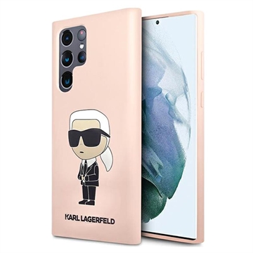 Custodia in silicone per Samsung Galaxy S23 Ultra 5G Karl Lagerfeld Ikonik