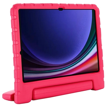 Custodia antiurto per bambini Samsung Galaxy Tab S9 - Rosa Neon