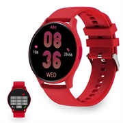 Smartwatch Ksix Core AMOLED con modalità Sport/Salute - Rosso