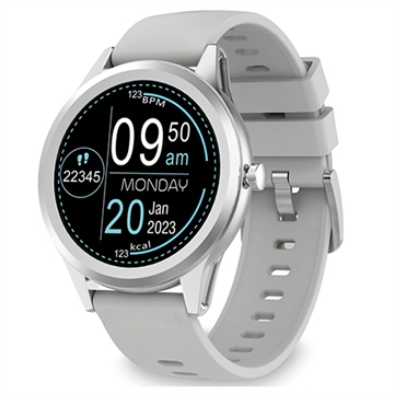 Smartwatch Impermeabile con Bluetooth 5.0 Ksix Globe - Color Argento