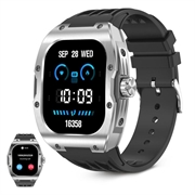 Smartwatch Ksix Hero con display AMOLED, modalità Sport e Salute - IP68 - Nero