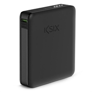 Ksix Nano USB-C 20W Banca di alimentazione 5000mAh - Nero