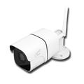 LTC Vision LXKAM38 Telecamera IP bullet per esterni con funzione di allarme - PTZ WiFi&LAN, IP66 - Bianco