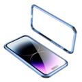 Paraurti in Metallo Le-Lock Series per iPhone 14 Pro - Blu