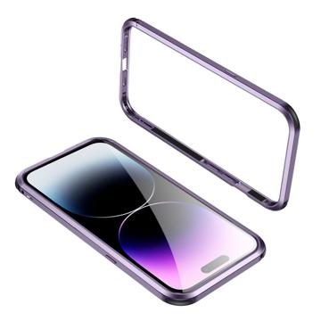 Paraurti in Metallo Le-Lock Series per iPhone 14 Pro - Viola