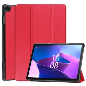 Custodia Smart Folio serie Tri-Fold per Lenovo Tab M10 Gen 3 - Rossa