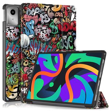 Custodia Smart Folio serie Tri-Fold per Lenovo Tab M11 - Graffiti