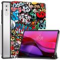 Custodia Smart Folio serie Tri-Fold per Lenovo Yoga Tab Plus - Graffiti