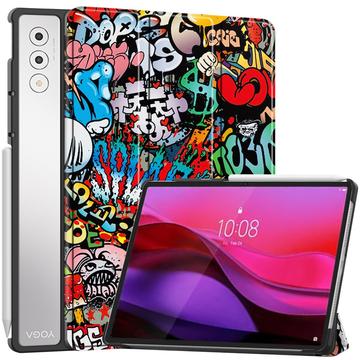 Custodia Smart Folio serie Tri-Fold per Lenovo Yoga Tab Plus - Graffiti