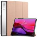 Custodia Smart Folio serie Tri-Fold per Lenovo Yoga Tab Plus - Rosa Oro