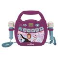 Lettore digitale Karaoke luminoso Lexibook Frozen II con 2 microfoni