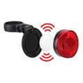 Lippa Bike Reflects con supporto AirTag/Smart Finder - Rosso