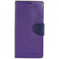 Custodia a Portafoglio Mercury Goospery Fancy Diary per Samsung Galaxy S23 Ultra 5G - Viola