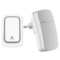 Campanello Wireless Autoalimentato ML01 - 38 Suonerie - Bianco