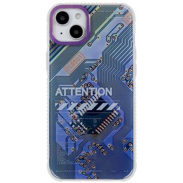 Custodia Ibrida Mutural Modern Series per iPhone 14 Plus - Viola