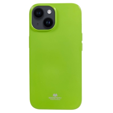 Custodia in TPU Mercury Goospery Glitter per iPhone 15 Plus - Verde