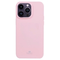 Custodia in TPU Mercury Goospery Glitter per iPhone 15 Pro Max - Rosa