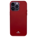 Custodia in TPU Mercury Goospery Glitter per iPhone 15 Pro Max - Rossa