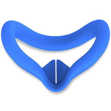 Custodia in silicone per interfaccia facciale Meta Quest 3S VR - Blu