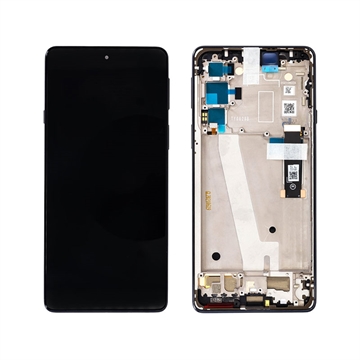 Cover frontale per Motorola Edge 20 e display LCD 5D68C19192 - Nero