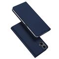 Custodia Flip Dux Ducis Skin Pro per Motorola Moto G34 - Blu