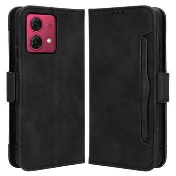 Custodia a Portafoglio Serie Cardholder per Motorola Moto G84 - Nera