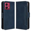 Custodia a Portafoglio Serie Cardholder per Motorola Moto G84 - Blu