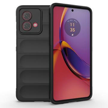 Cover in TPU Serie Rugged per Motorola Moto G84 - Nera