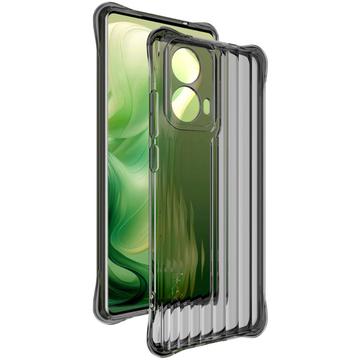 Custodia in TPU Imak Drop-Proof per Motorola Moto G85/S50 Neo - Nero Trasparente