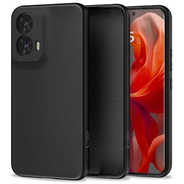 Custodia in Silicone Tech-Protect Icon per Motorola Moto G85 - Nera