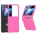 Custodia in plastica per Motorola Razr 50 - Rosa Neon