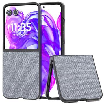 Custodia ibrida con texture strass per Motorola Razr 50 Ultra