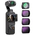 NEEWER Set di filtri ND magnetici per DJI Osmo Pocket 3 - Filtri ND16, ND64, ND256 e CPL