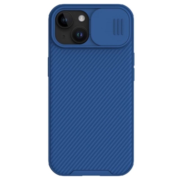 Custodia Ibrida Nillkin CamShield Pro per iPhone 15 - Blu