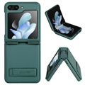 Custodia Ibrida Nillkin Qin Series per Samsung Galaxy Z Flip5 - Verde