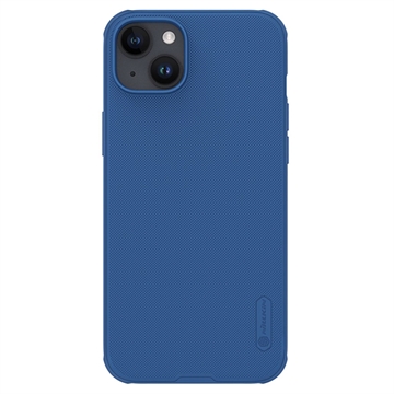 Custodia Ibrida Nillkin Super Frosted Shield Pro per iPhone 15 Plus - Blu