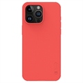 Custodia Ibrida Nillkin Super Frosted Shield Pro per iPhone 15 Pro Max - Rossa