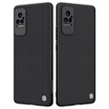 Custodia Ibrida Nillkin Textured per Xiaomi Redmi Note 8 Pro - Nera