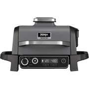 Ninja OG701EU Grill e affumicatore elettrico a legna - Grigio / Nero