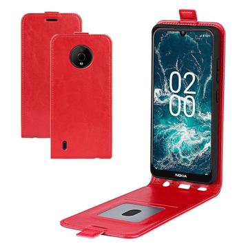 Custodia a Flip Verticale per Huawei P20 Lite - Nera