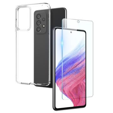 Set di Protezione Northjo 2-in-1 per Samsung Galaxy A53 5G - Chiaro