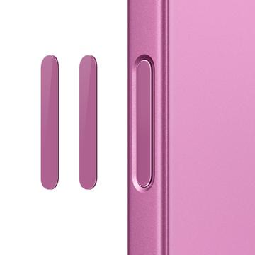 Northjo Pulsante di controllo della fotocamera Protezione in vetro temperato per iPhone 16 Pro/16 Pro Max/16 Plus - 2 pz. - Rosa