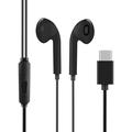 Obal:Me Auricolari USB-C cablati con microfono - Nero