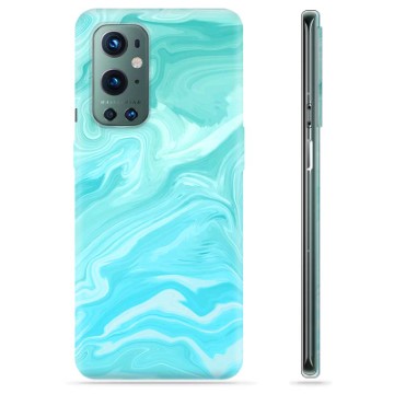 Custodia in TPU per OnePlus 9 Pro - Marmo blu